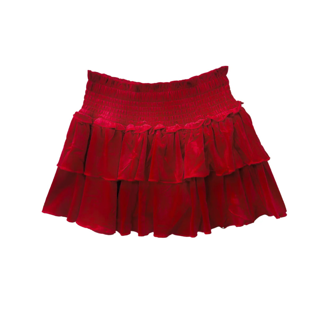 Bianca Velvet Skirt Jr