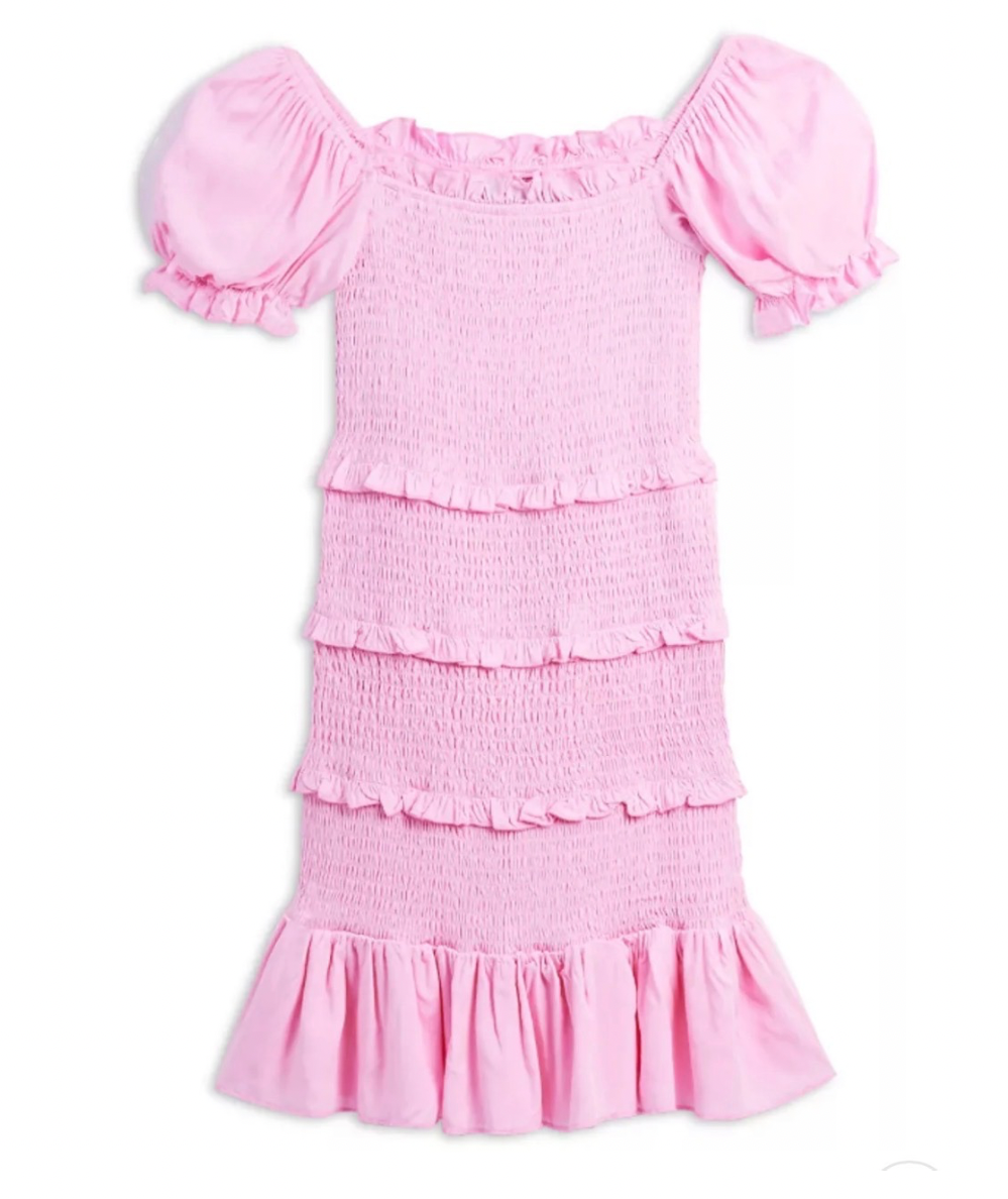Tween Laila Short Sleeve Smocked Dress