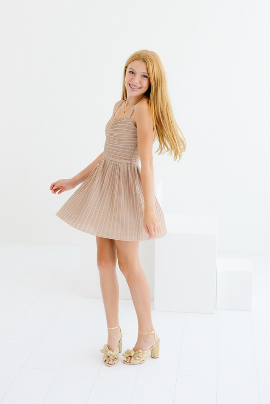 Sabrina Shimmer Dress Jr