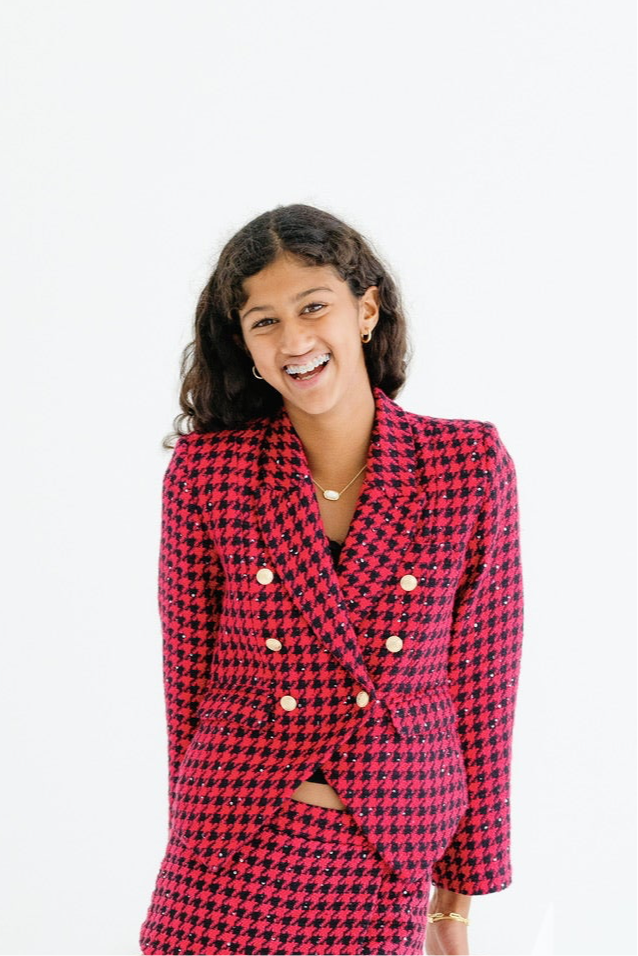 Victoria Houndstooth Jacket