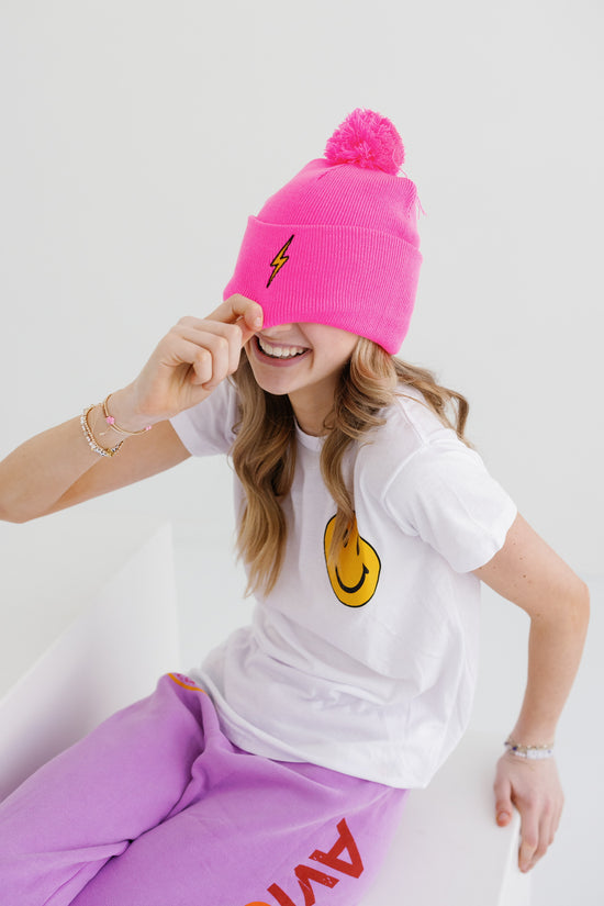 Lightening Bolt Beanie