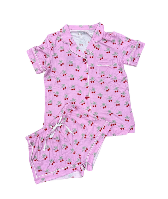 Lynn Short Sleeve Pajama Set Jr