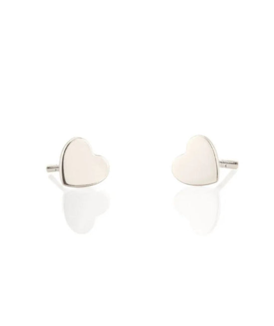 Heart Stud Earrings