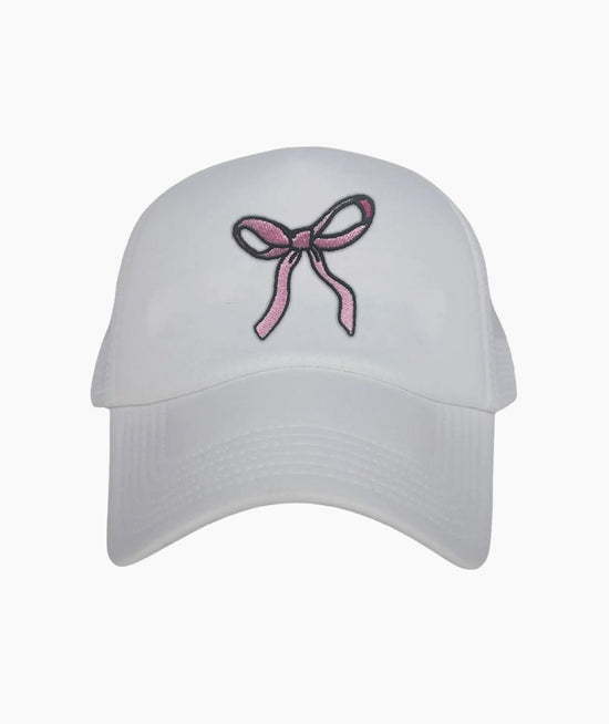 Coquette Pink Bow Trucker Hat