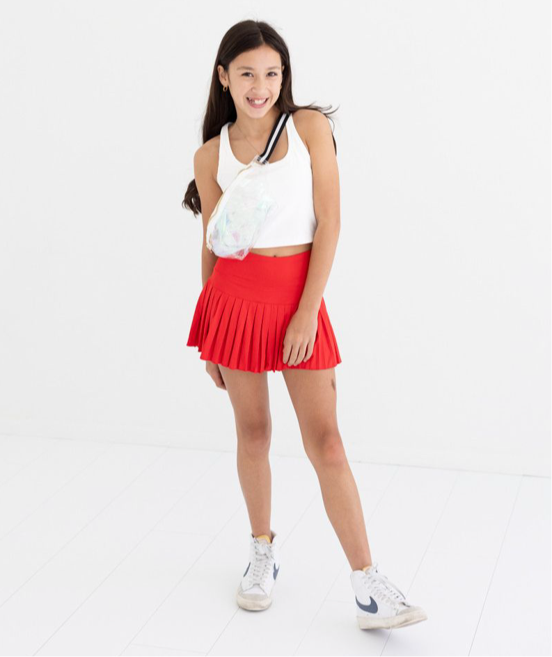 Pleated Tennis Skirt