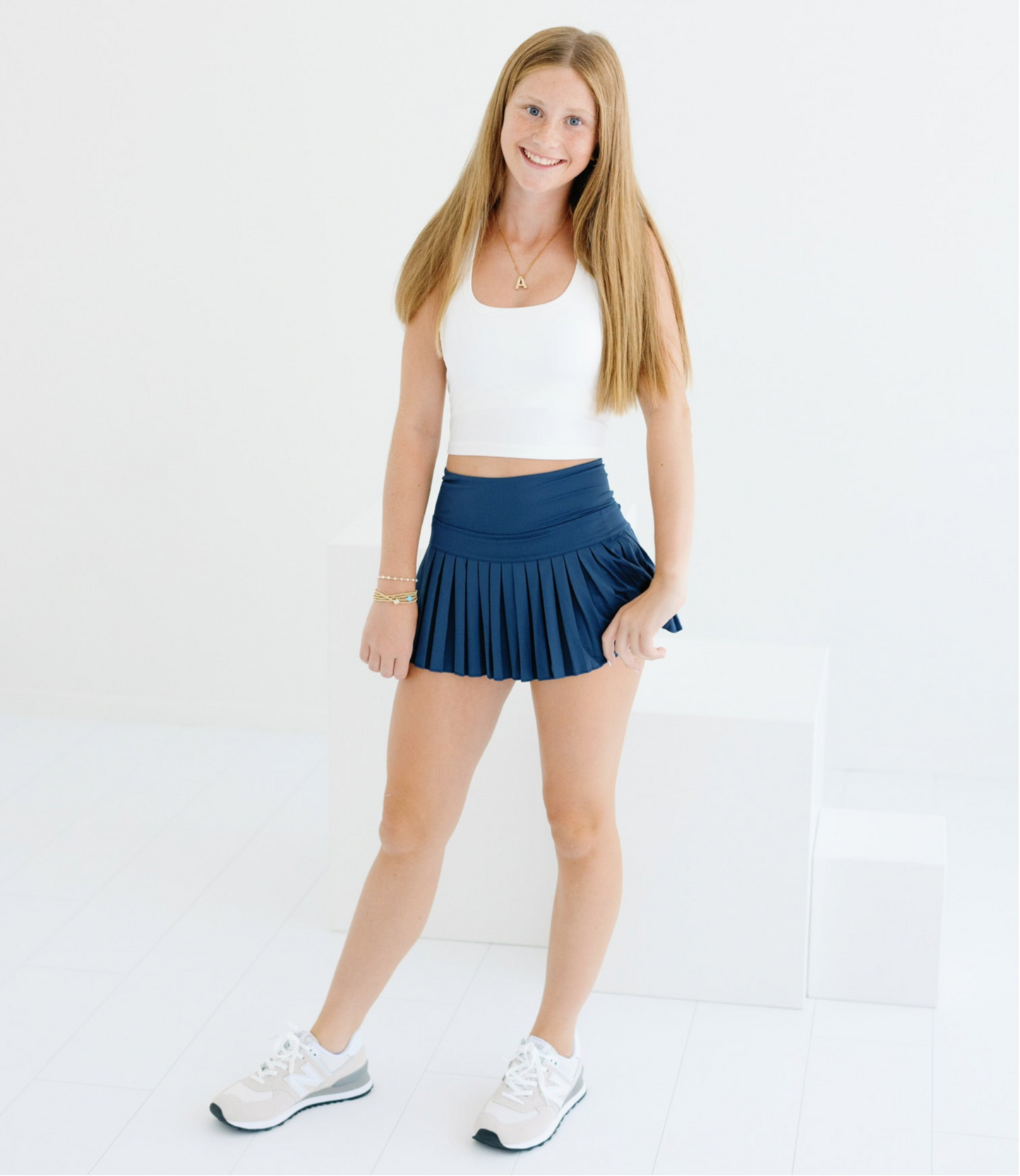 Pleated Tennis Skirt 13”