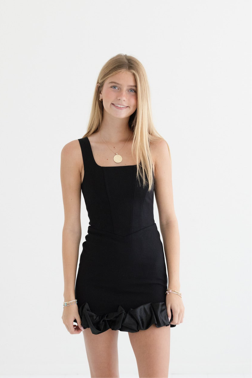 Tween Meredith Satin Couture Dress