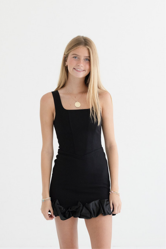 Tween Meredith Satin Couture Dress