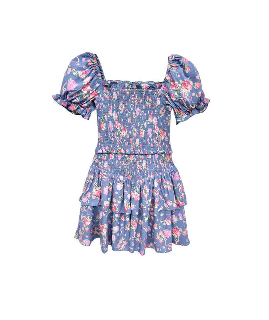 Lainey Floral Puff Sleeve Dress