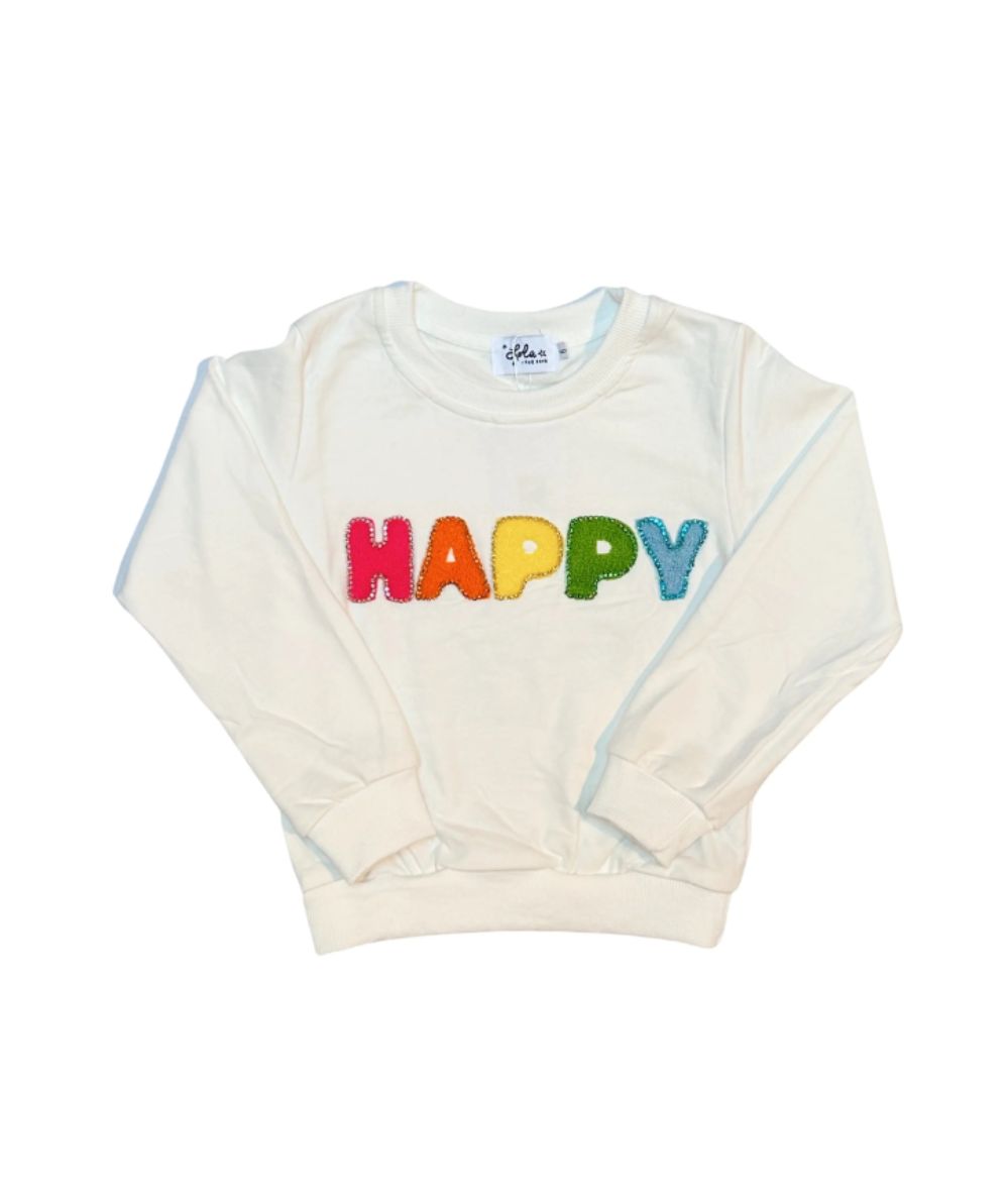 Happy Crystal Sweatshirt