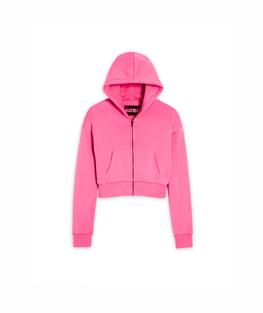 Dylan Cropped Zip Hoodie Jr