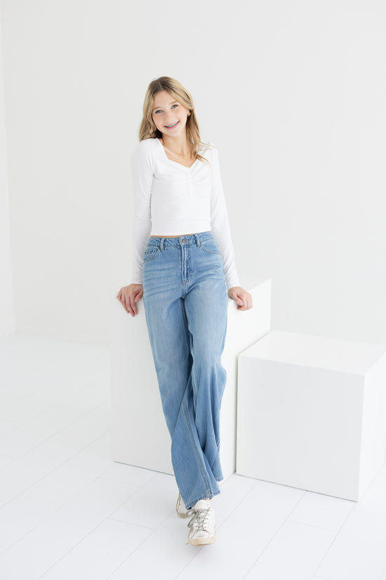 Brooklyn Wide Leg Jean