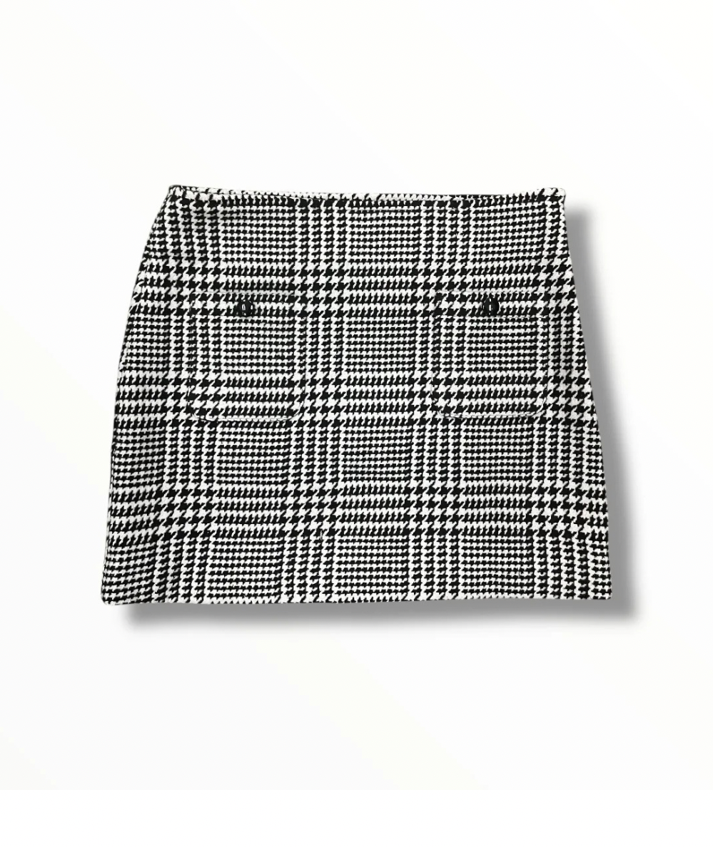 Tween Ainsley Houndstooth Skirt