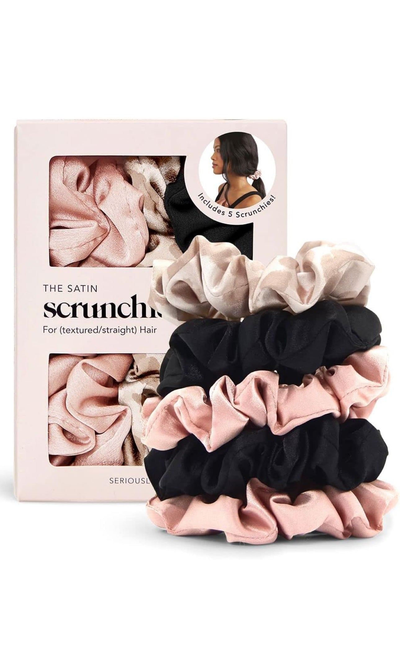 Satin Sleep Scrunchie Set