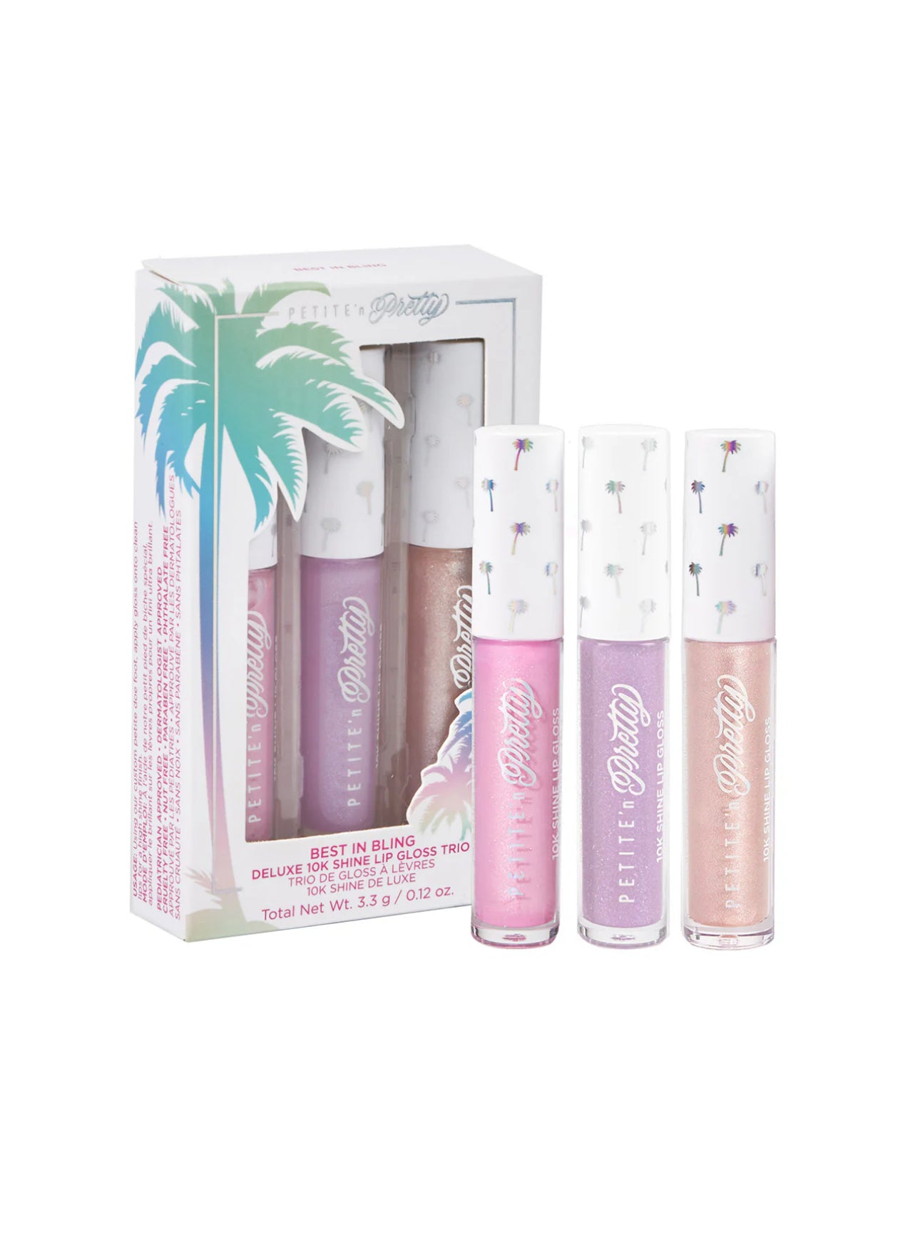 Best In Bling 10K Lip Gloss Trio