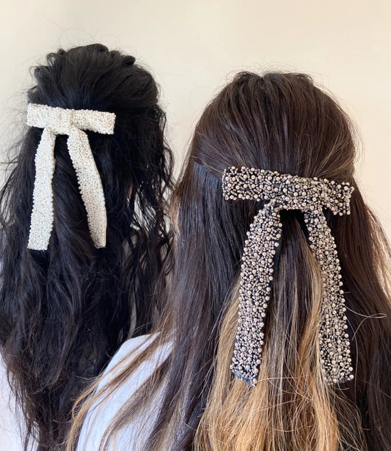 Embellished Hair Bow