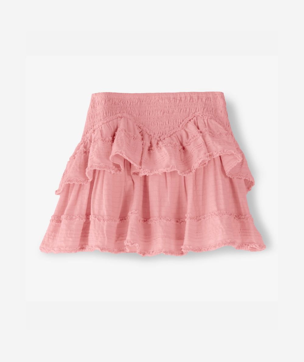 Tribeca Ruffle Mini Skirt