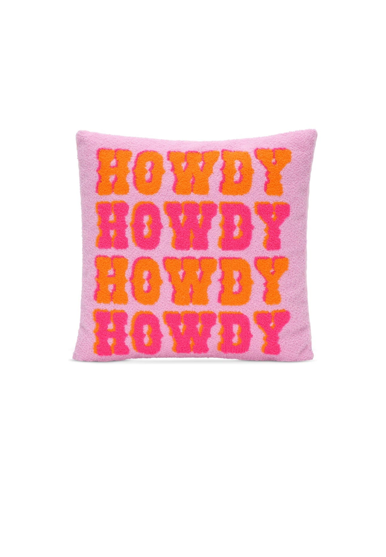 Howdy Chenille Pillow