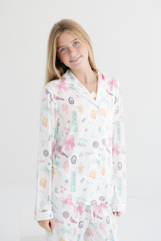 Saint Louis Long Sleeve Pajama Set Jr