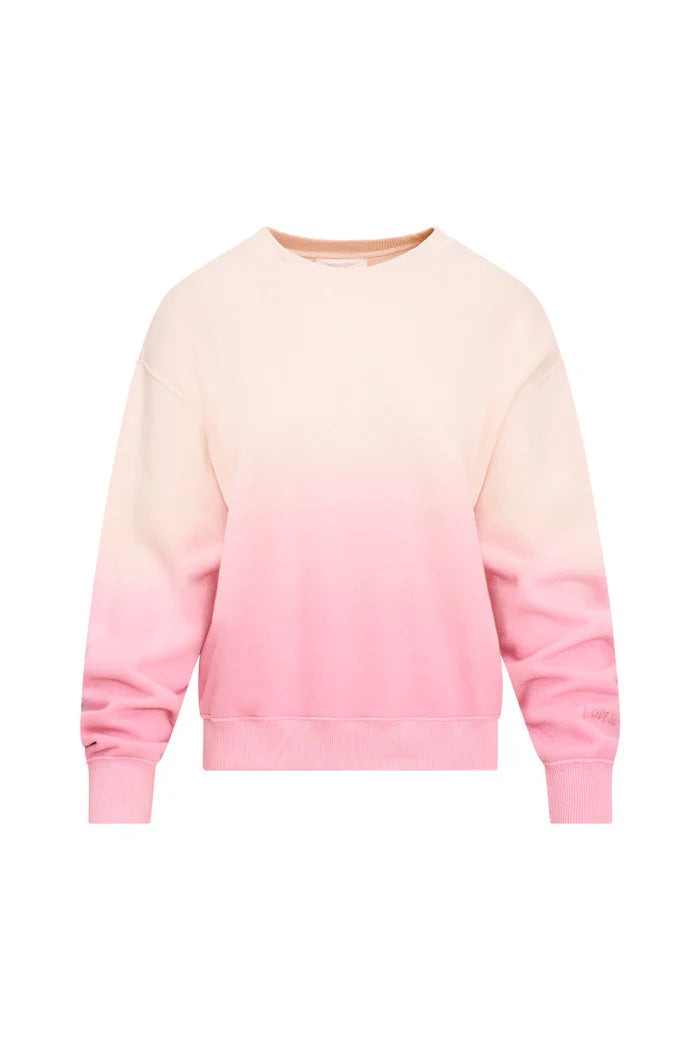 Elvira Dip Dyed Embroidered Sweatshirt