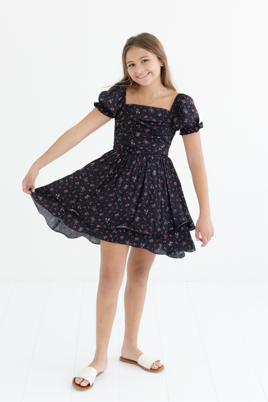 Tween Printed Francesca Dress