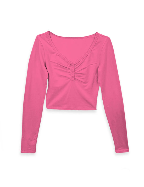 Tween Keely Long Sleeve Top