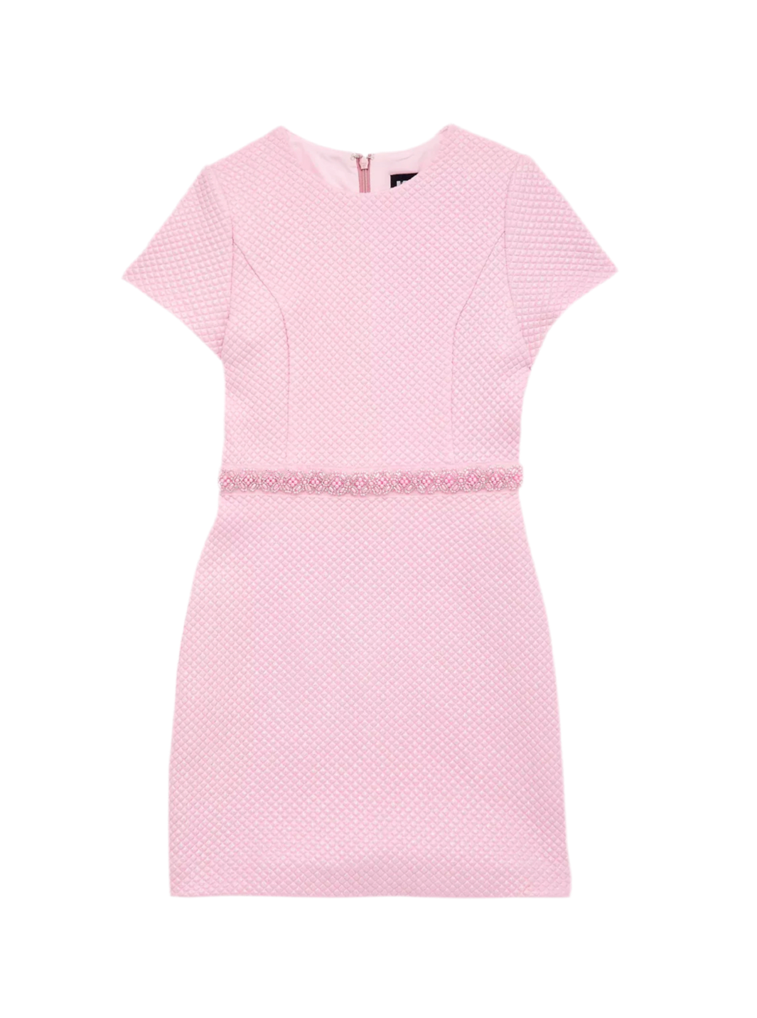 Sylvie Pink Quilted Dress