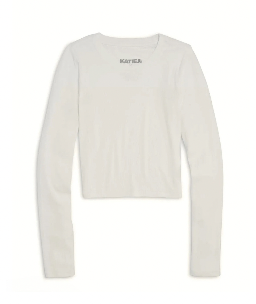 Tween Livi Long Sleeve Ribbed Tee