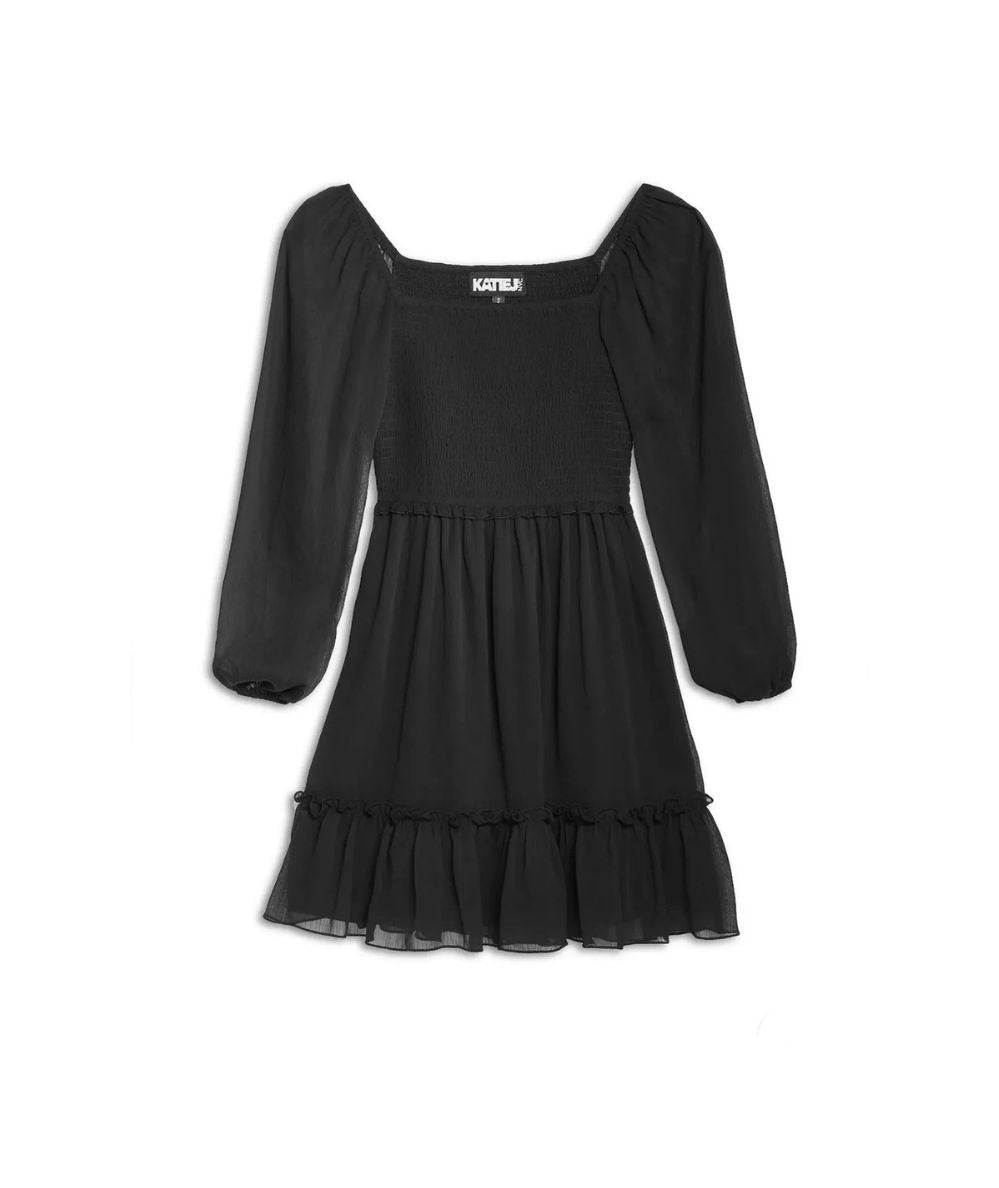 Molly Solid Dress Jr