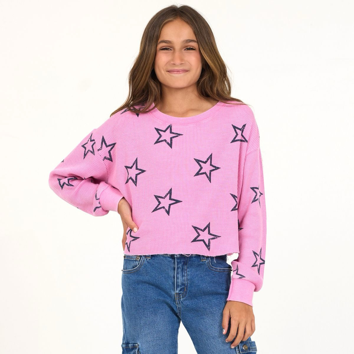 Thermal Star Long Sleeve Crewneck