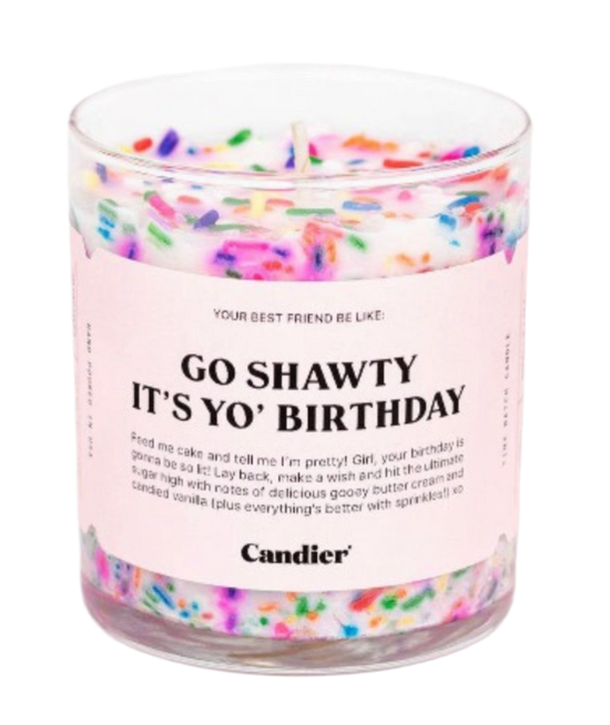 Birthday Cake Go Shawty Candle