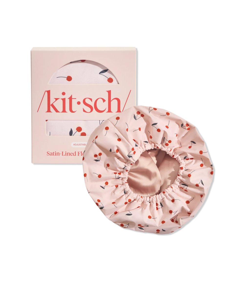 Satin Lined Shower Cap