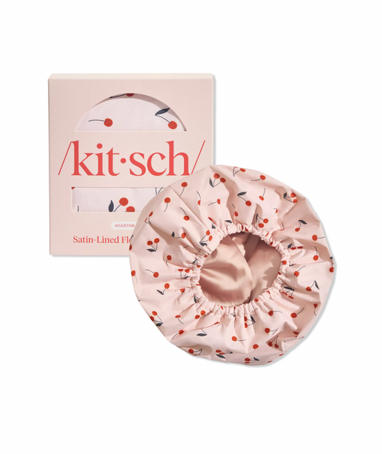 Satin Lined Shower Cap