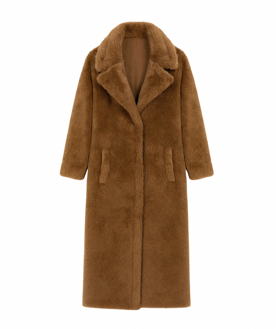 Tween Paddie Long Sherpa Coat
