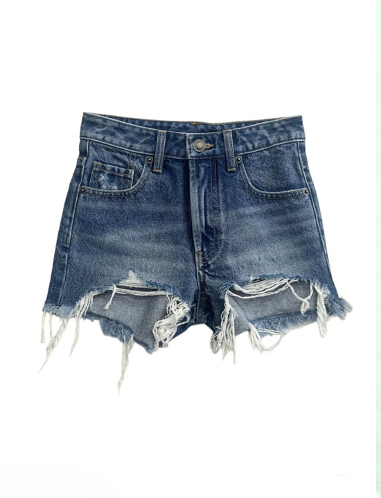 Malibu Denim Cut-Off Shorts