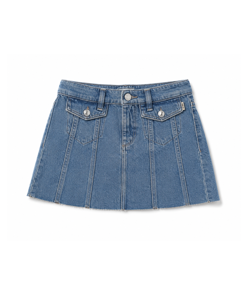 Tween Jenny Denim Mini Skirt