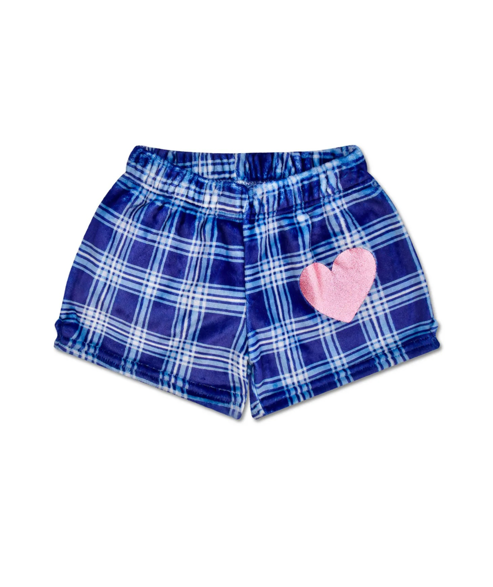 Tween Theme Varsity Plush Shorts