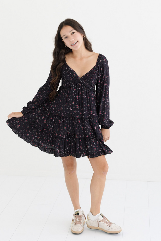 Annalise Twist Front Dress Jr