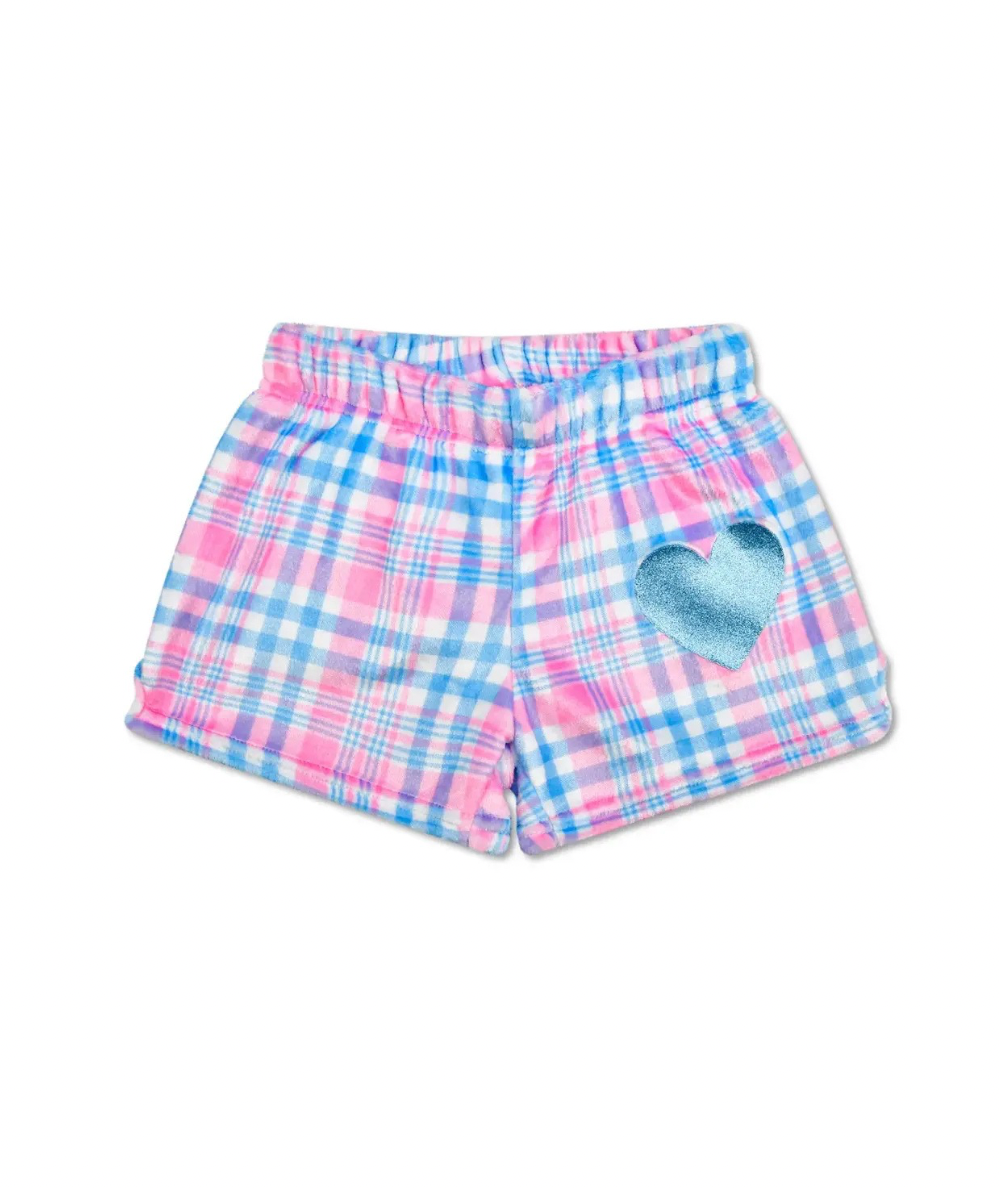 Tween Theme Varsity Plush Shorts