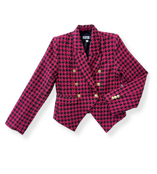 Victoria Houndstooth Jacket