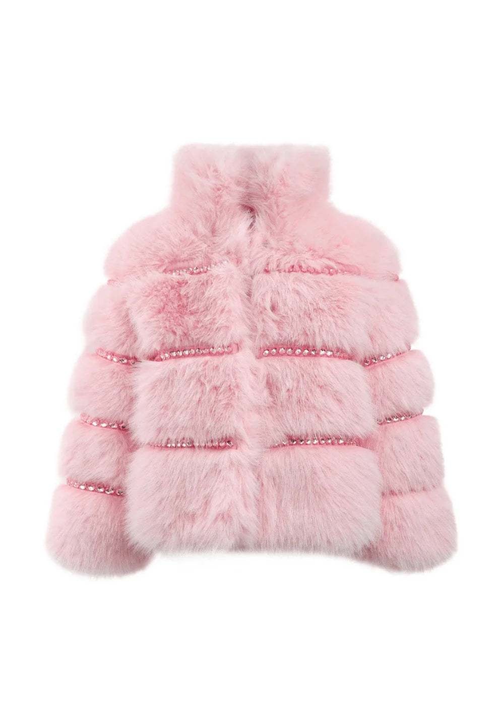 Tween Cotton Candy Gem Faux Fur