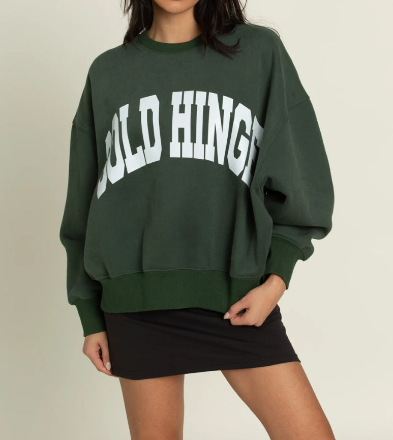 Gold Hinge Wide Arm Sweatshirt