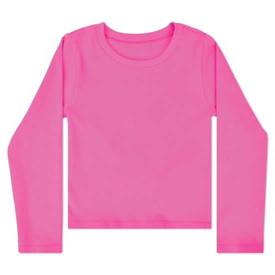 Long Sleeve Cropped Tee