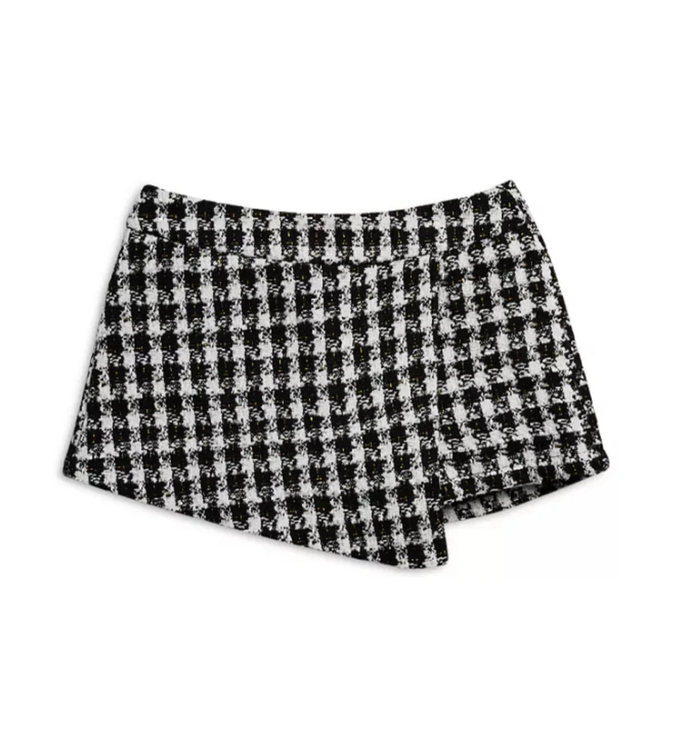 Kelly Houndstooth Skort