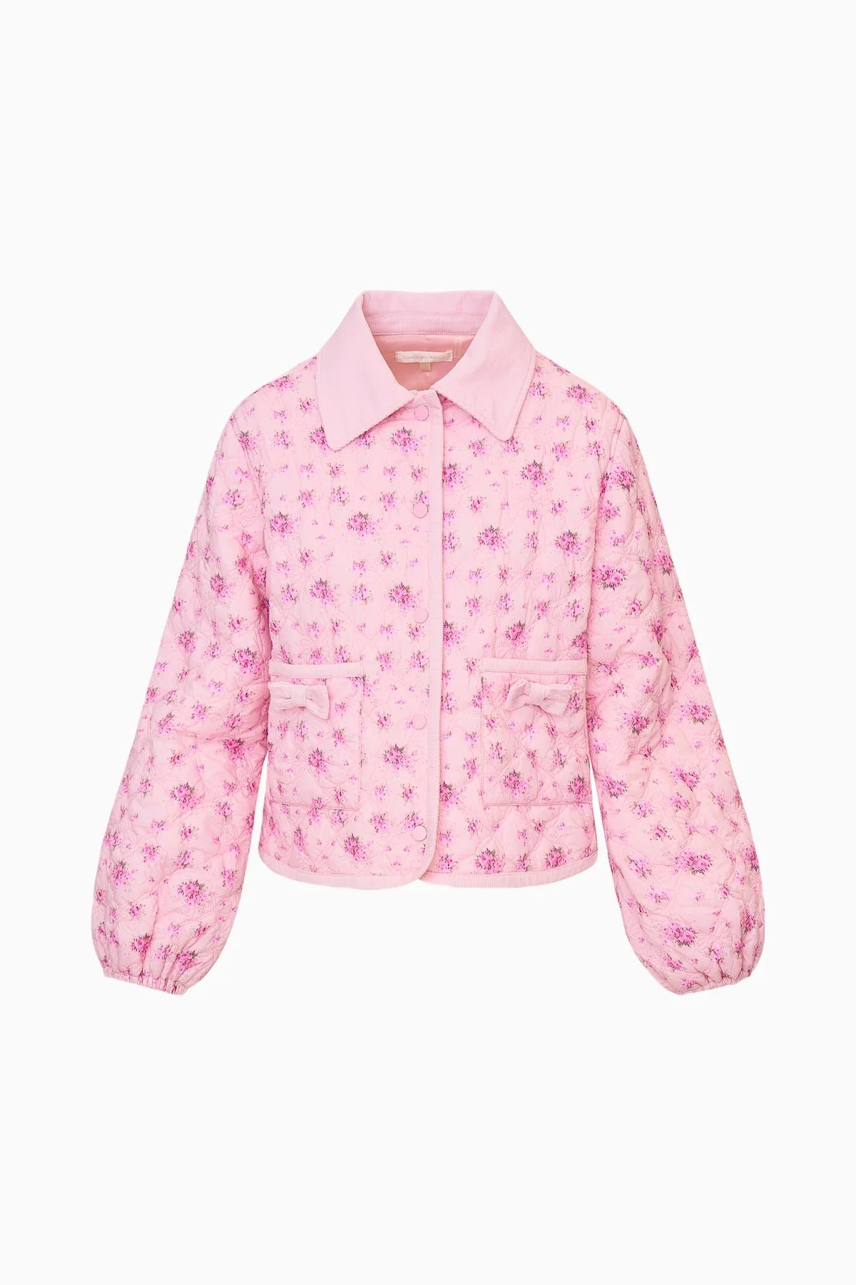 Quinlette Floral Quilted Jacket Jr