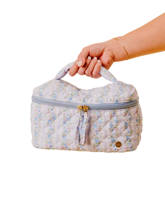 Glam & Go Quilted Cosmetic Bag