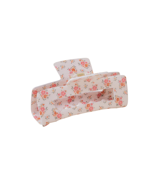 Floral Claw Clip
