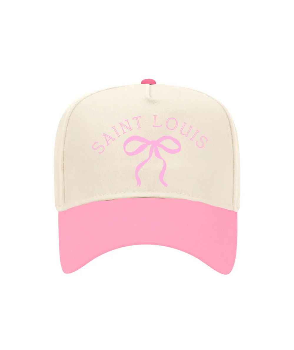 Saint Louis Embroidered Bow Hat