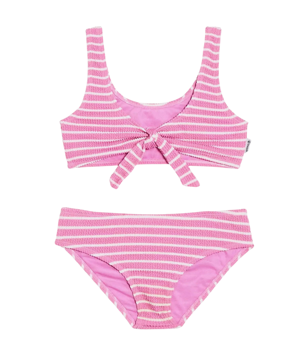 Izy Crinkle Tie Front Bikini