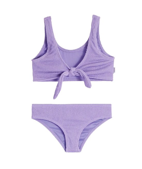 Izy Crinkle Tie Front Bikini